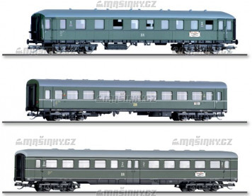 TT - Set 3 osobnch voz D 118 Leipzig-Kln, DR