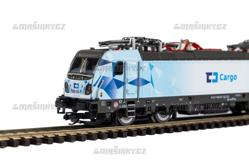 TT - Elektrick lokomotiva TRAXX 3, 388 - D Cargo (analog) #4
