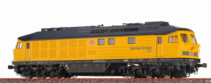N - Dieselov lokomotiva BR 233 - DB AG, Bahnbau (analog) #1