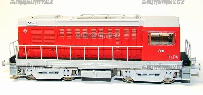 H0 - Dieselov lokomotiva T 435 v erven barv SD - (DCC, zvuk) #2