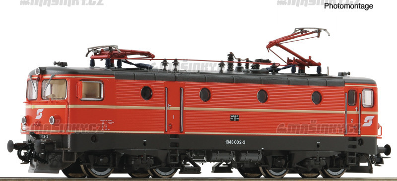 H0 - Elektrick lokomotiva ady 1043 002-3 - BB (DCC,zvuk) #1