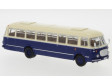 H0 - Autobus JZS Jelcz 043, světle béžový / tmavě modrý