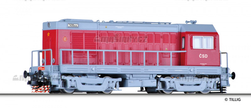 TT - Dieselov lokomotiva T435.0130 - SD (analog) #1