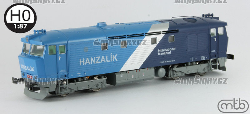 H0 - Dieselov lokomotiva  749 263 Hanzalk - D (DCC, zvuk) #1