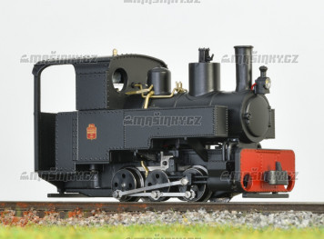 H0e - Parní lokomotiva Decauville Progres - černá