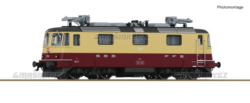 N - Elektrick lokomotiva Re 4/4 II 11158, SBB (DCC, zvuk) #1