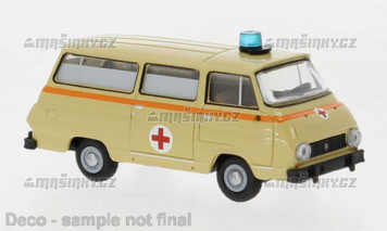 H0 - koda 1203 ambulance 2. verze 1969