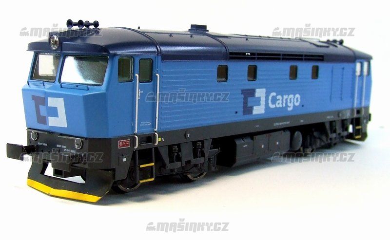H0 - Dieselov lokomotiva T751.219-7 -  D CARGO digital, zvuk #1