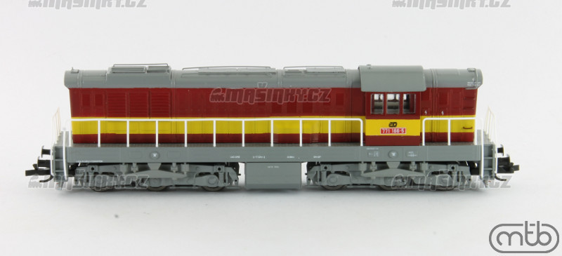 TT - Diesel-elektrick lokomotiva 771 166 - D (analog) #2