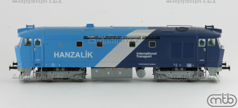 H0 - Dieselov lokomotiva  749 263 Hanzalk - D (DCC, zvuk) #2