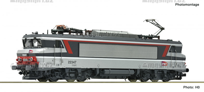 N - Elektrick lokomotiva BB 22347 - SNCF (analog) #1