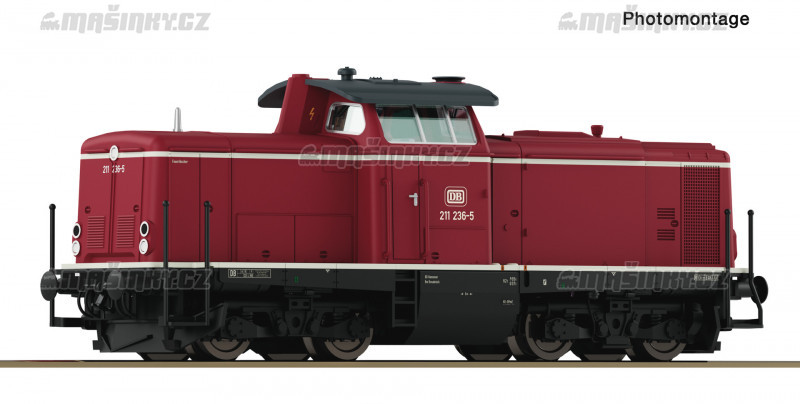N - Dieselov lokomotiva 211 236-5 - DB (DCC,zvuk) #1