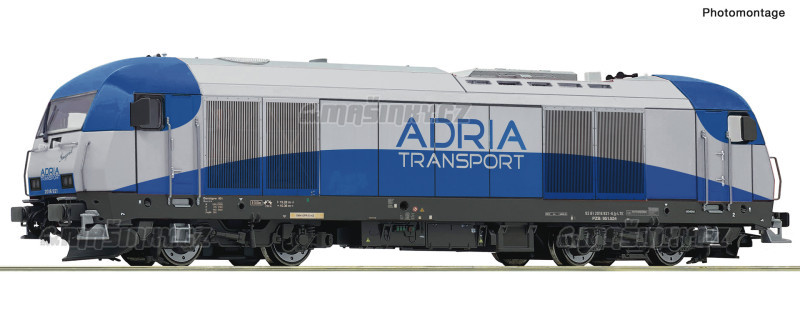 H0 - Dieselov lokomotiva 2016 921-6  ADT SK (analog) #1