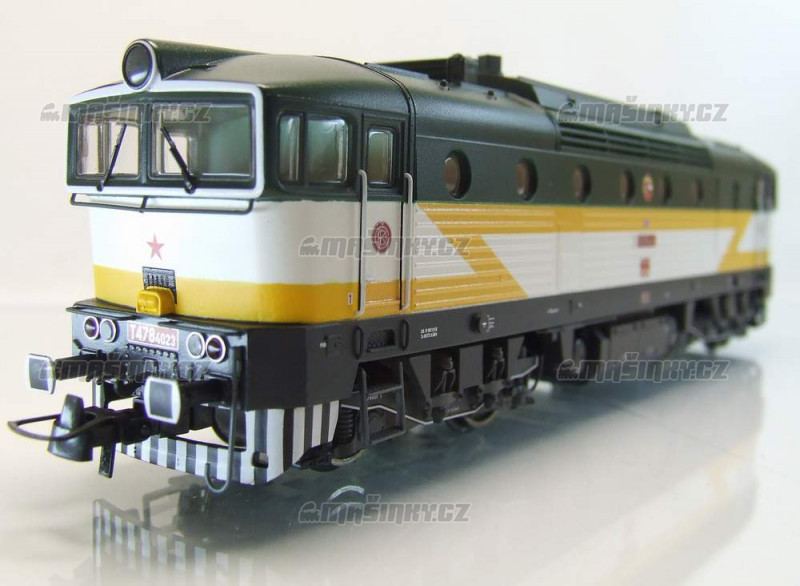 H0 - Dieselov lokomotiva 754 023-0 - SD (analog) #3