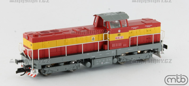 TT - Diesel-elektrick lokomotiva 735 098 - D (analog) #1