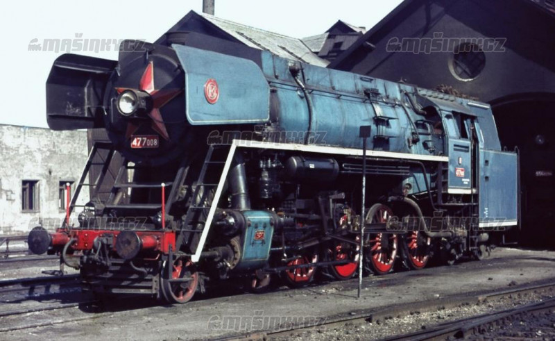 H0 - Parn lokomotiva 477 008 r.v. 1955 - SD (analog) #1