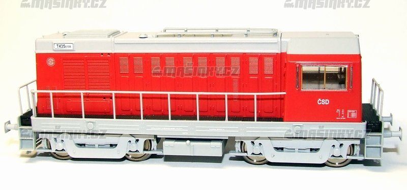H0 - Dieselov lokomotiva T 435 v erven barv SD - digitl #1