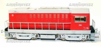 H0 - Dieselov lokomotiva T 435 v erven barv SD - digitl