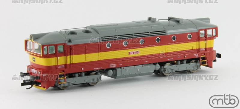 TT - Dieselov lokomotiva ady 750 022 - D (analog) #1