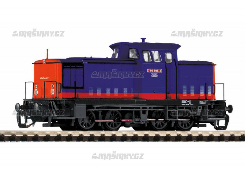 TT - Dieselov lokomotiva V60 716 505-3 - Metrans - D (analog) #1