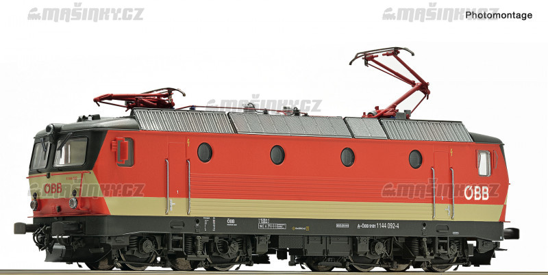 H0 - Elektrick lokomotiva 1144 092-4 - BB (analog) #1