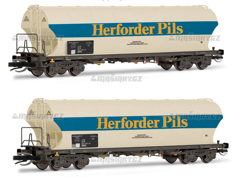 TT - Set dvou voz na cerelie "Herforder Pils" - DB #1