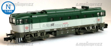 N - Dieselov lokomotiva 753 060 - D (analog)