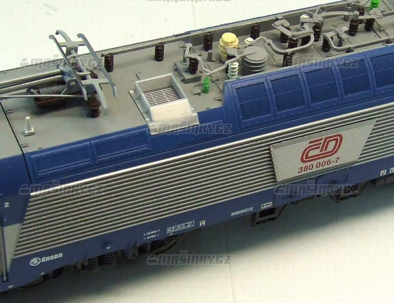 H0 - Elektrick lokomotiva ady 380 koda 109 E - D (analog) #5