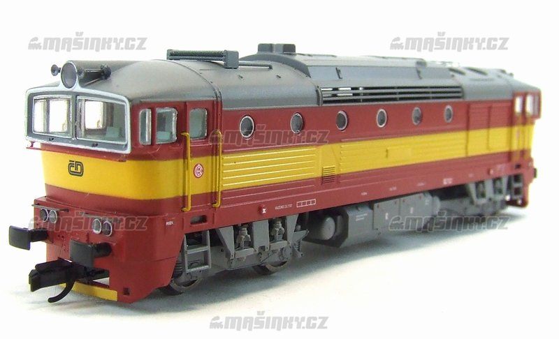 TT - Dieselov lokomotiva ady 753-212 - D #1