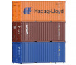 TT - Sada 3 kontejner 20', Hapag-Lloyd AG