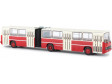 H0 - Kloubový autobus Ikarus 280.2 - červená/bílá