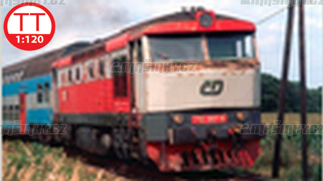 TT - Dieselov lokomotiva 751 017 - D (analog) #1