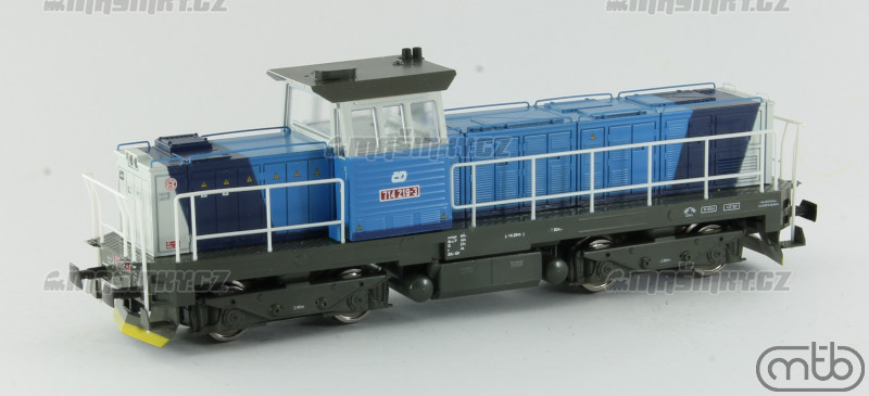 H0 - Diesel-elektrick lokomotiva ady 714 219 - D (analog) #4