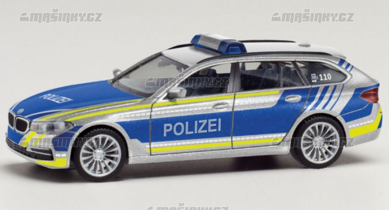 H0 - BMW 5er Touring 'Dlnin policie Doln Sasko' #1