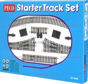H0 - Zkladn kolejov set - Peco Set Track