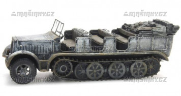 H0 - Speciln motorov vozidlo 7 Wehrmacht, taha 8t zima