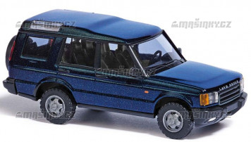 H0 - Land Rover Discovery, modr metal.
