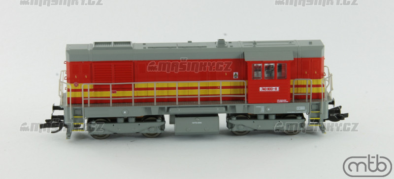 TT - Dieselov lokomotiva 740 800-8 (analog) #2