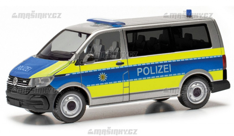 H0 - VW T 6.1 Bus, Polizei Baden-Wrttemberg #1