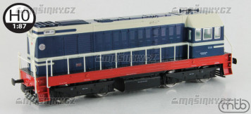 H0 - Motorov lokomotiva ady CSD T458 1171 - analog