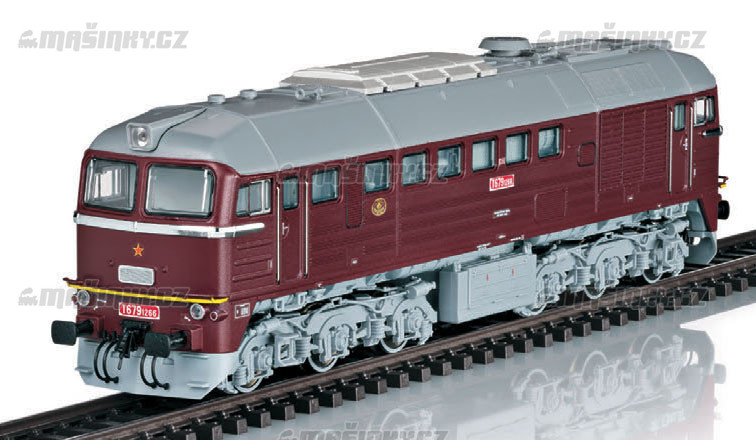 H0 - Dieselov lokomotiva T 679.1266 - SD (DCC,zvuk) #1
