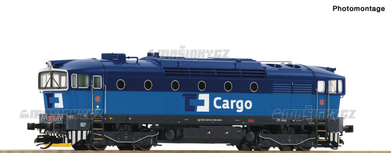 TT - Dieselov lokomotiva 750 330-3 - D Cargo (DCC,zvuk) #1