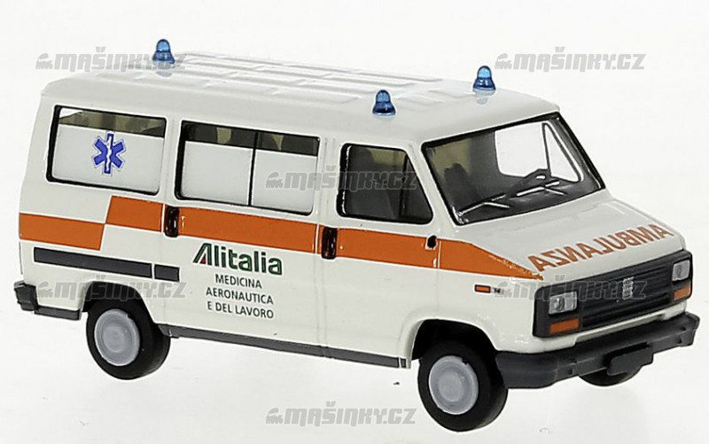 H0 - Fiat Ducato Bus, Ambulanza Alitalia #1