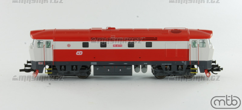 TT - Dieselov lokomotiva 751 017 - D (analog) #3