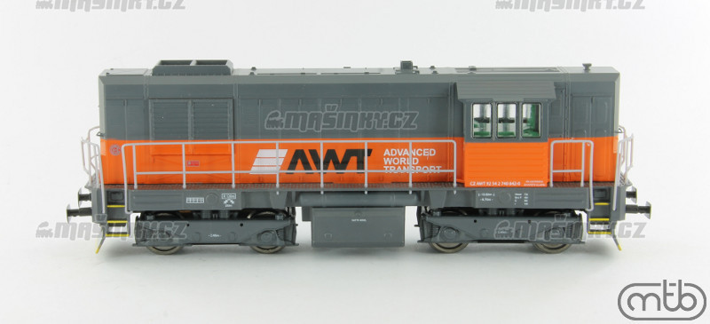 H0 - Diesel-elektrick lokomotiva 740 842 - AWT (DCC, zvuk) #2