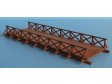 H0 - Dřevěný most široký, dlouhý – světlý