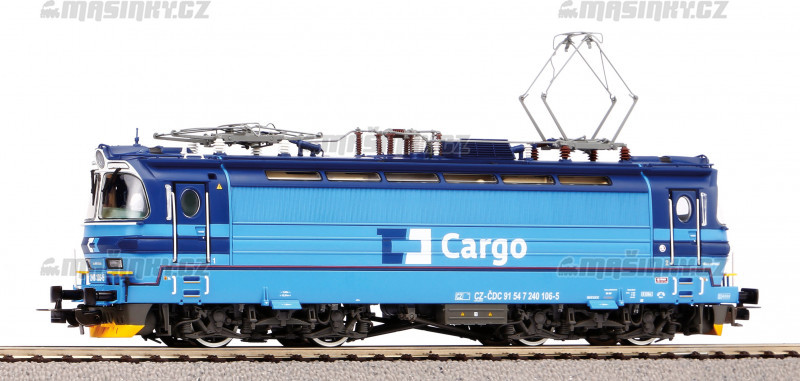 H0 - Elektrick lokomotiva 240 "lamintka" - D Cargo (analog) #2