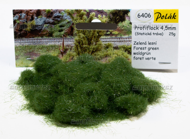 Profiflock 4,5mm - Zelen lesn 25g #1