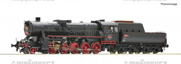 H0 - Parní lokomotiva 555.022 - ČSD (DCC,zvuk)