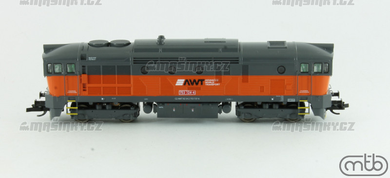 TT - Dieselov lokomotiva 753 724 - AWT (analog) #2